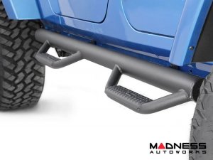 Jeep Wrangler JK 4-Door Wheel to Wheel Nerf Steps (2007 - 2018) 